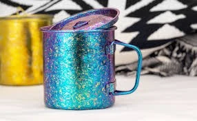 THE CUP MADE OF TITANIUM THE CUP MADE OF TITANIUM